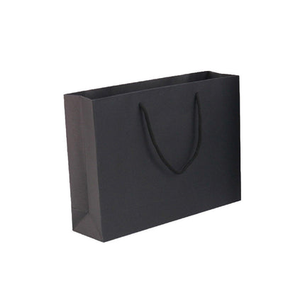 25X Kraft Paper Bags Gift Shopping Bag Carry White Pink Black Bag With Handles