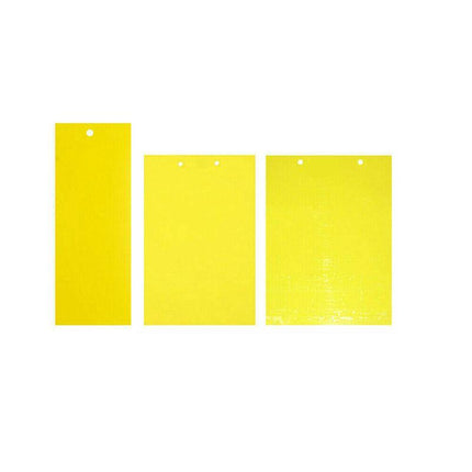 10PCS Yellow Sticky Paper Insect Trap Catcher Killer Fly Aphids Wasp - Aimall
