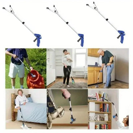 2pcs Foldable Trash Grabber Tool Household Litter Picker Handy Garbage Claw