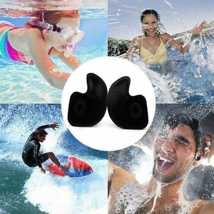 Silicone Swim Earplugs Swimmer Waterproof Swimming Antinoise Earplug