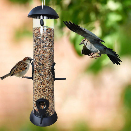 Outdoor Hanging Bird Feeder Wild Bird Feeder Garden Feeding Station for Birds
