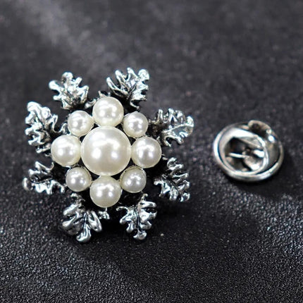 Imitation Pearl Brooch Elegant Jewelry Fashion Accessory Women Ladies Gift