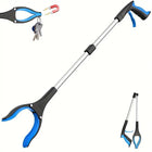 Folding Rubbish Picker Clip Hygiene Trash Grabber Long Handle Waste Cleaner Tool