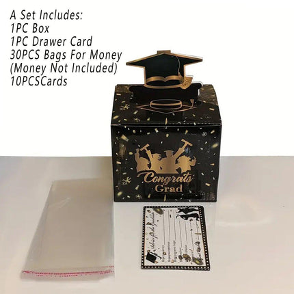 Birthday Creative Money-drawing Gift Box Graduation Party Money Drawing Box