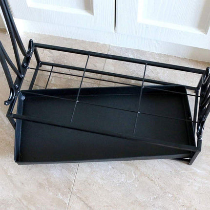 Home Umbrella Storage Rack Stand Organiser for Rain Gear Entryway Umbrella Shelf