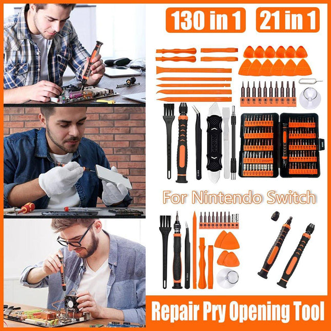 21/130 in 1 Screwdriver Set for Watch Nintendo Mobile Phone Repair Tool Kit