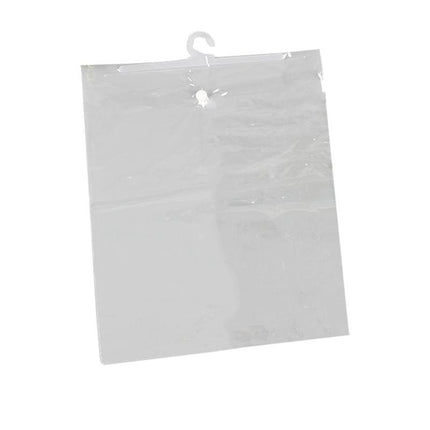 Hanging Storage Bag Large Hook Clear Bag Hanging 100PCS 17CM x 22CM - Aimall