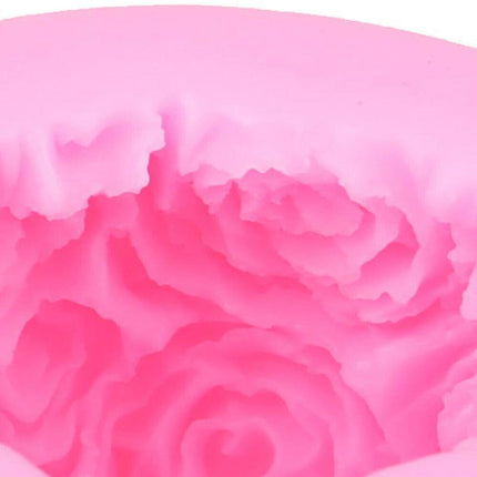 3D Silicone Candle Mold Rose Ball Aromatherapy Candle Soap Mould Craft Baking - Aimall