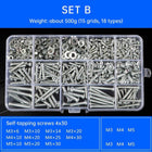 Household Self-tapping Screw Nut Gasket Box Set Multi-purpose Screw Assortment