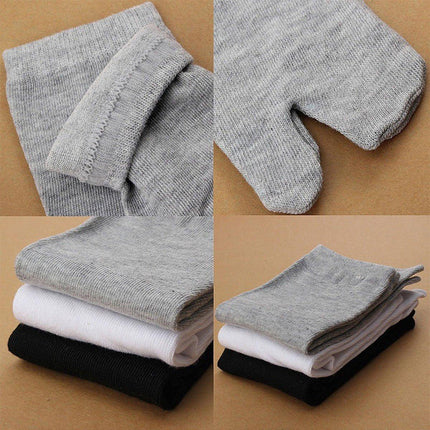 Two Toe Socks Japan Style Clog Props Hotel Bath Spa Socks Comfortable Tube Fit