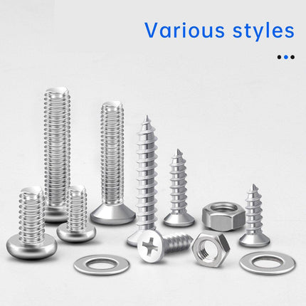 Household Self-tapping Screw Nut Gasket Box Set Multi-purpose Screw Assortment
