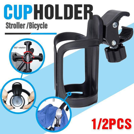 Baby Stroller Cup Holder Drink Bag Milk Bottle Phone Pram Golf Buggy Wheelchair Aimall