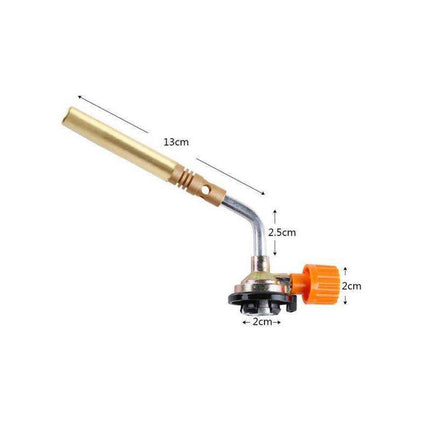 Butane Gas Torch Blow Lighter Flame Gun Burner Torch BBQ Welding Kitchen Baking - Aimall