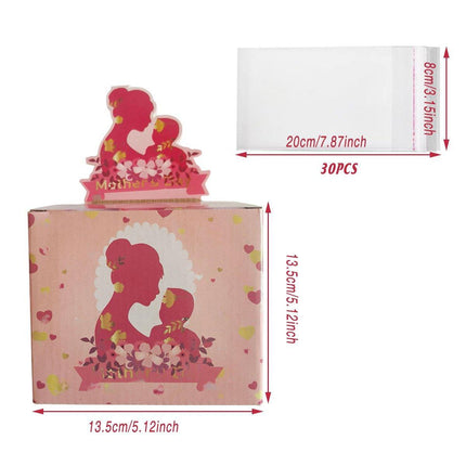 Creative Mothers Day Money-drawing Gift Box Pull-out Surprise Cash Box Decor