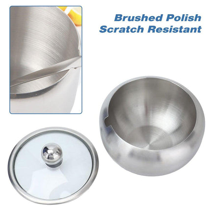 Kitchen Stainless Steel Spice Jar Home Storage Container for Herbs and Seasoning