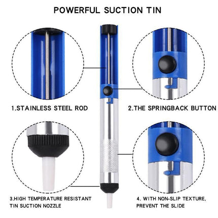 15IN1 Soldering Iron Kit 60W Electric Welding Tool Adjustable Temperature VIC - Aimall