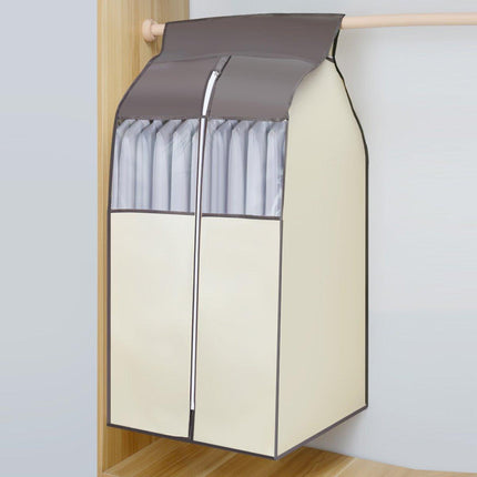 Hanging Garment Covers with Clear Window 120cm for Clothes Rack Closet Hanging