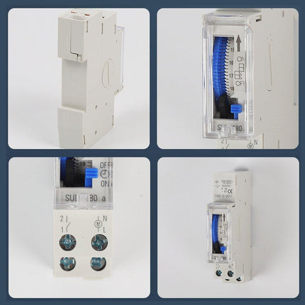 SUL180A Mechanical 24 Hours Timer Switch Electrical Control Power Timing Switch