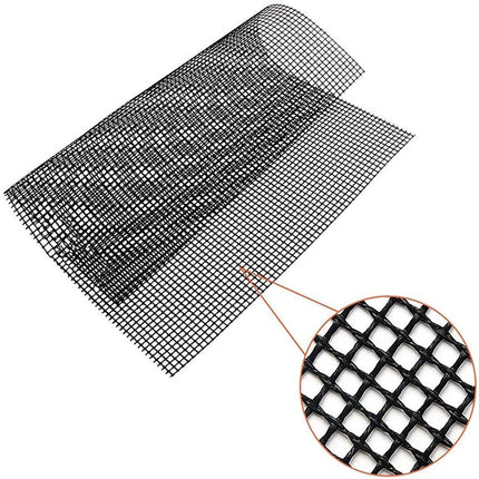 3/6/10PCS Non-Stick BBQ Grill Mat Mesh Liner Cooking Barbecue Sheet Baking Pad