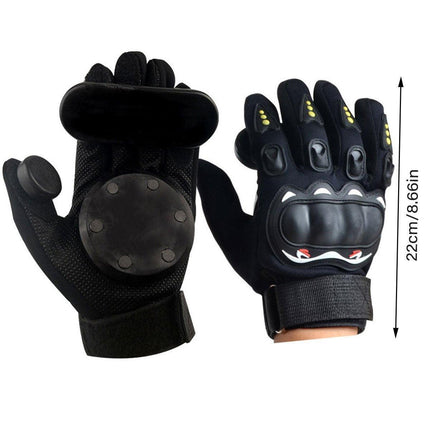Durable Skateboard Downhill Gloves Wear Resistant Brake Hand Guard for Longboard