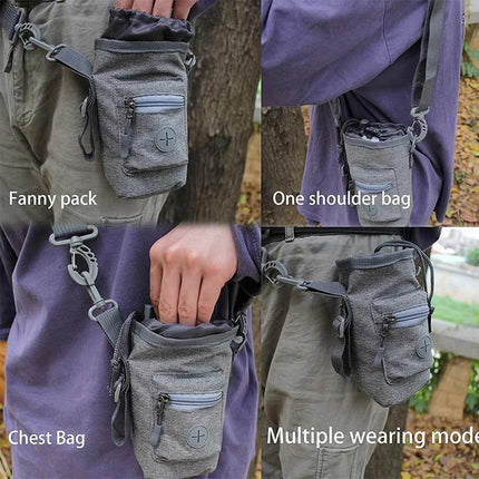 Pet Training Bag Dog Out Portable Snack Bag Dog Walking Bag Garbage Pickup Bag