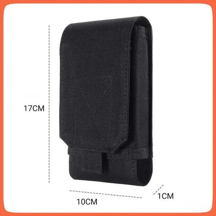 Universal Outdoor Tactical Mobile Phone Pouch Holster Case Bag Hook Holder Belt - Aimall