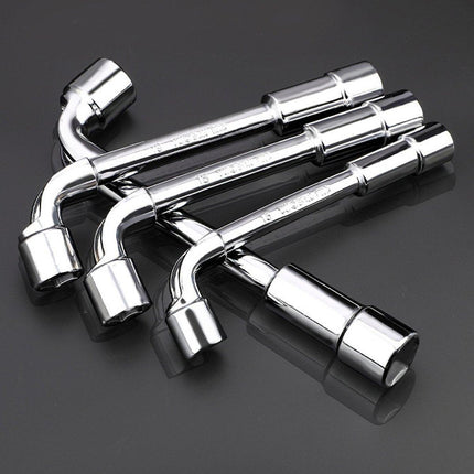 6-23mm L Shaped Socket Wrench Elbow Multi Size Hardware Repair Tool Set