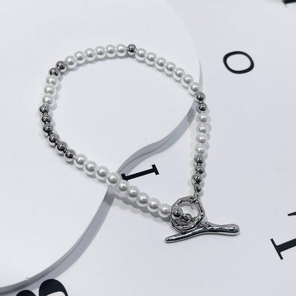 2PCS Luxury OT Buckle Bracelet Set Fashion Jewelry Women High-grade Design
