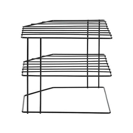 Iron Kitchen Seasoning Rack Kitchenware Storage Shelf Desktop Organizer Home