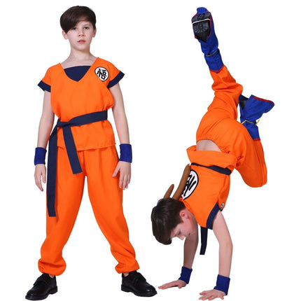 Halloween Dragon Ball Goku Costume Children Menswear Turtle Pie Cosplay Anime Show Party Costume Manufacturers