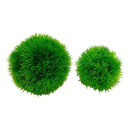 Aquarium Fish Tank Landscape Decoration Plastic Simulation Grass Flower Ball