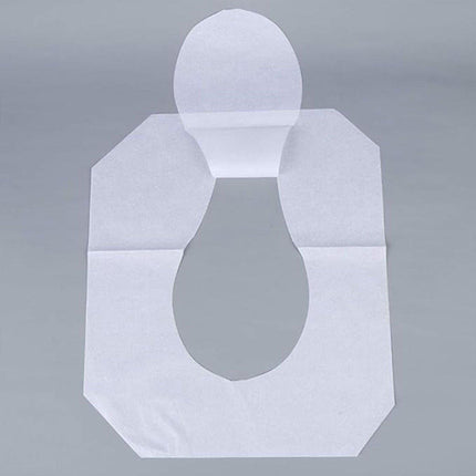 2PCS Travel Disposable Toilet Seat Covers Soluble Paper For Hotel Household Use