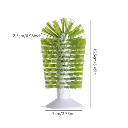 Glass Cleaning Brush for Wine Glasses Cup Scrub Brush Kitchen Tools Long Handle