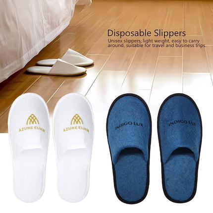 30 Pairs Hotel Guesthouse Hospitality Slippers for Household Comfort and Use