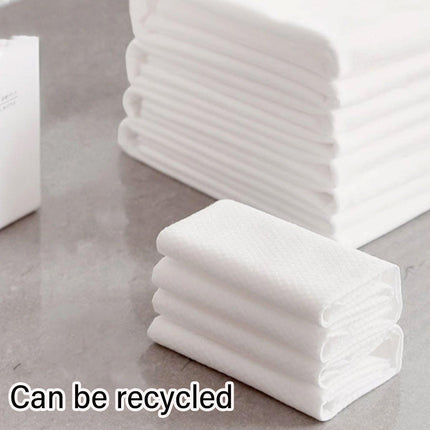 10pcs Disposable Bath Towels Travel Towels Soft Absorbent for Spa Hotel Bathroom