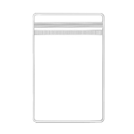 100pcs PVC Self-Sealing Jewelry Bags Anti-Oxidation Storage Dustproof Bags