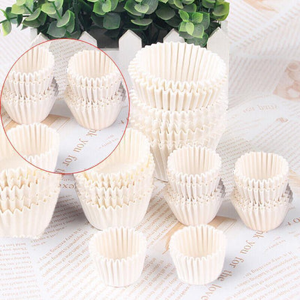 Patty Pans Muffin Cases Choc 600/Pk Cake Boards Cupcake Liners Boxes Baking Cups - Aimall
