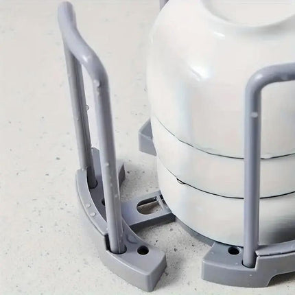 2pcs Kitchen Dish Drying Rack with Drainage Storage Cup Holder Organizer Stand