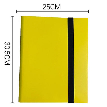 360 Cards Pocket Trading Card Binder 9 Pocket Trading Card Album Folder Case - Aimall