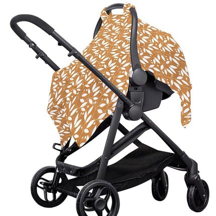 Stroller Cover Cartoon Print Carrycot Wind and Dust Shield with Protective Layer