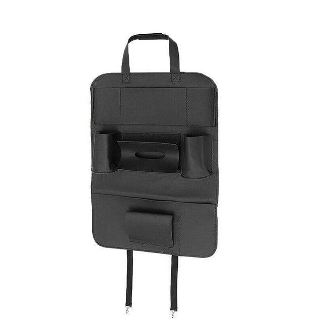 Car Seat Back Organiser Tidy Organizer Travel Kid Storage Bag Pocket Cup Holder - Aimall
