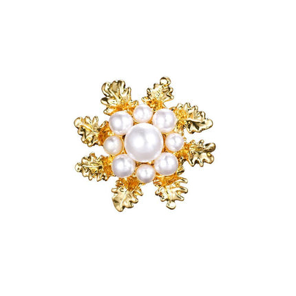 Imitation Pearl Brooch Elegant Jewelry Fashion Accessory Women Ladies Gift