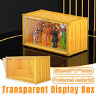 Blind Box Organizer Dustproof Transparent Display Case for Collectibles and Toys
