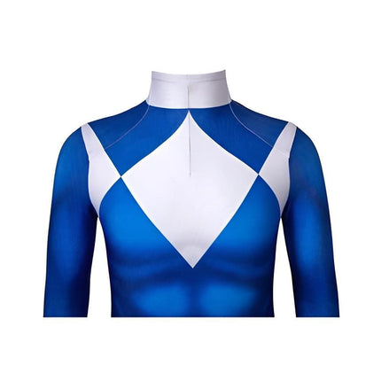 Blue Dinosaur Team Tight Cosplay Jumpsuit AU