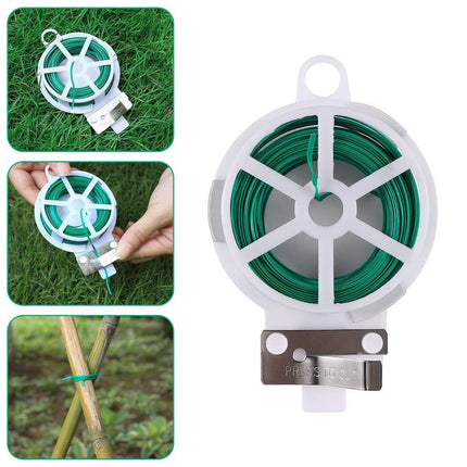 5Rolls Plant Tying Strap Garden Plastic Rope for Climbing Plant Support Fixed
