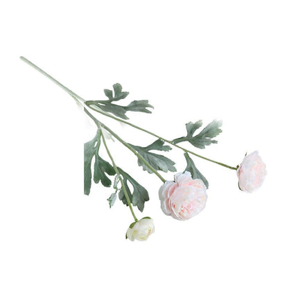 5pcs Artificial Peony Silk Flowers Bouquet Decor Faux Floral Arrangements