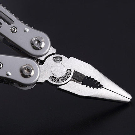 Outdoor Camping Multifunctional Folding Pliers Knife Tool Survival Gear Kit