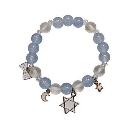 Cute Cartoon Style Beaded Bracelet Kawaii Fashion Student Friendship Jewelry AU - Aimall
