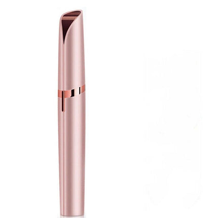 Electric Eyebrow Trimmer Finishing Touch Flawless Brows Hair Remover LED Light - Aimall