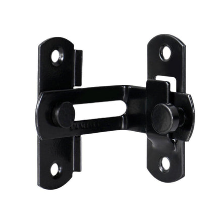 2 Sets 90 Degree Sliding Door Buckle Hitch Safety Latch Chain Lock Catch Kit